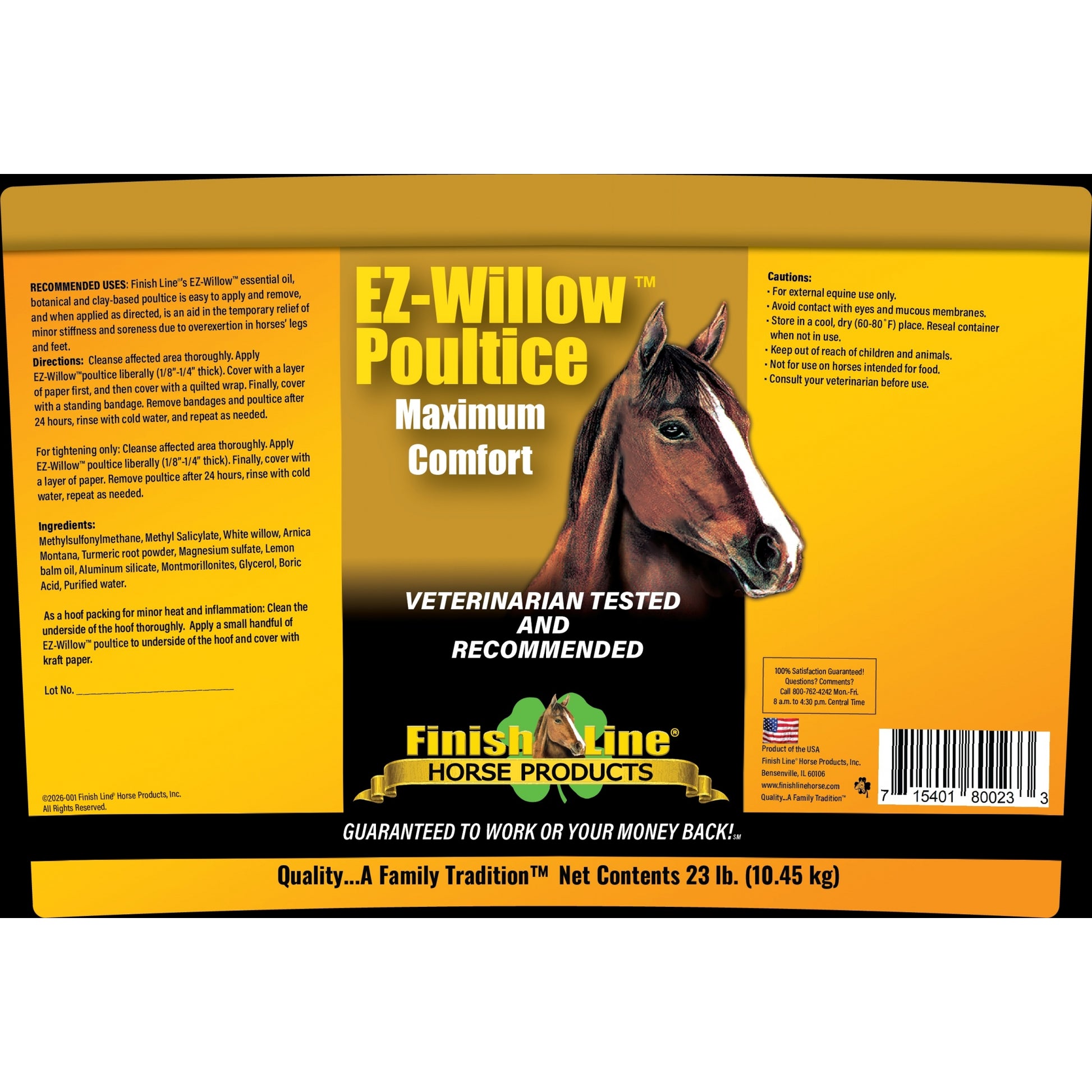 Finish Line EZ-Willow Poultice