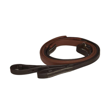 Ovation Biothane Rubber Reins 5/8 Brown