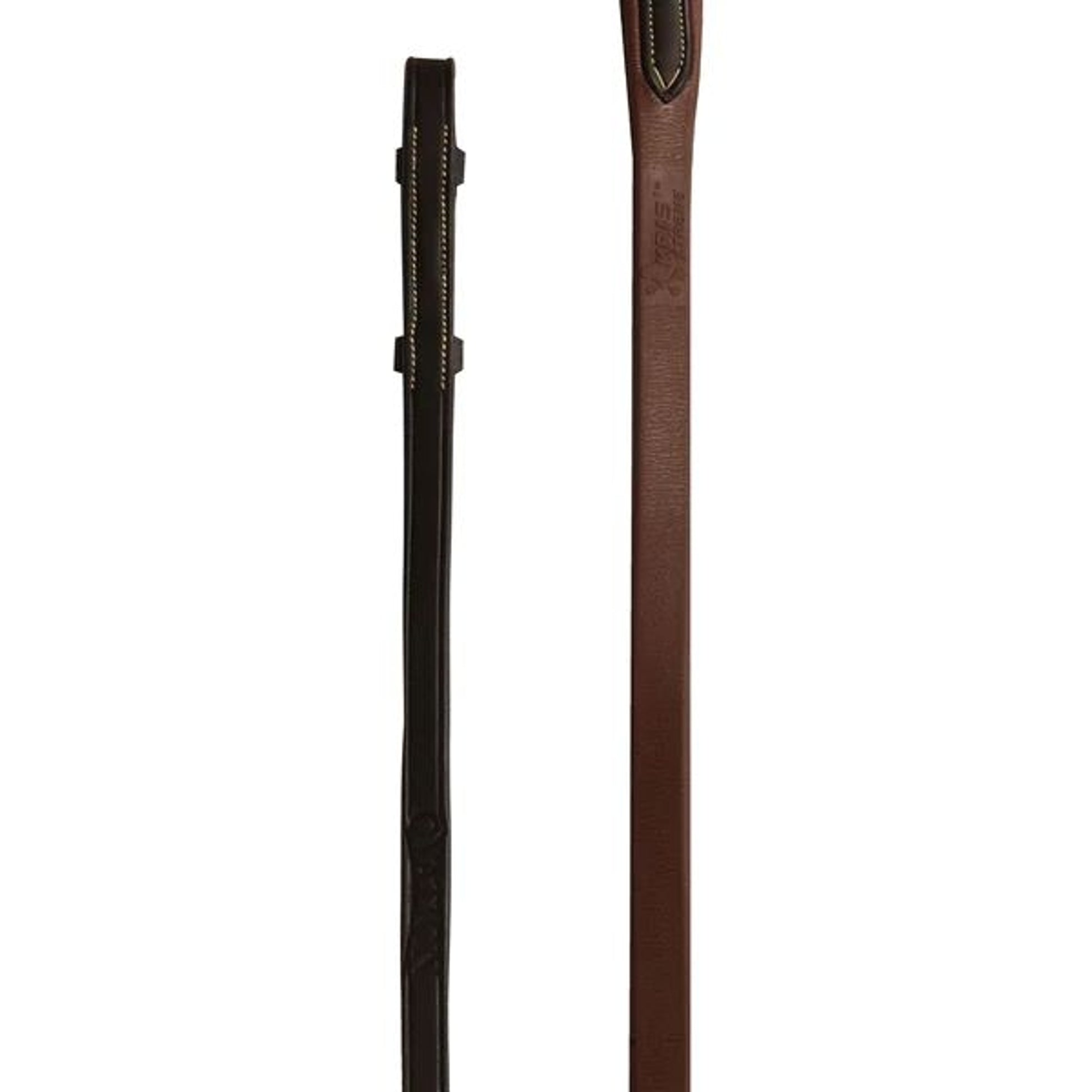 Ovation Biothane Rubber Reins 5/8 Brown