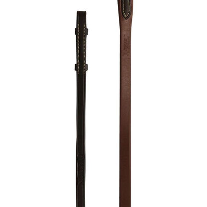 Ovation Biothane Rubber Reins 5/8 Brown