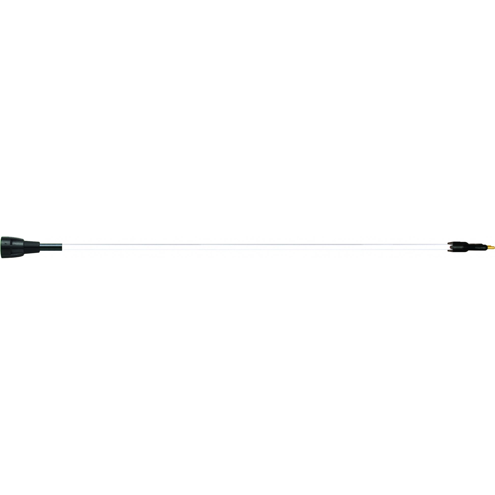 Hot Shot Rigid Fiberglass Shaft 48in White