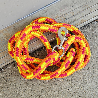 Tough1 Braided Soft Poly Lead Rope 8ft