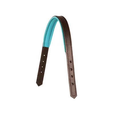 Perri's 1" Soft Padded Leather Replacement Crown Piece for Halter
