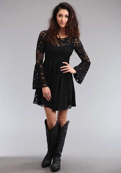 Stetson Ladies Fall II Lace Knee Length Dress