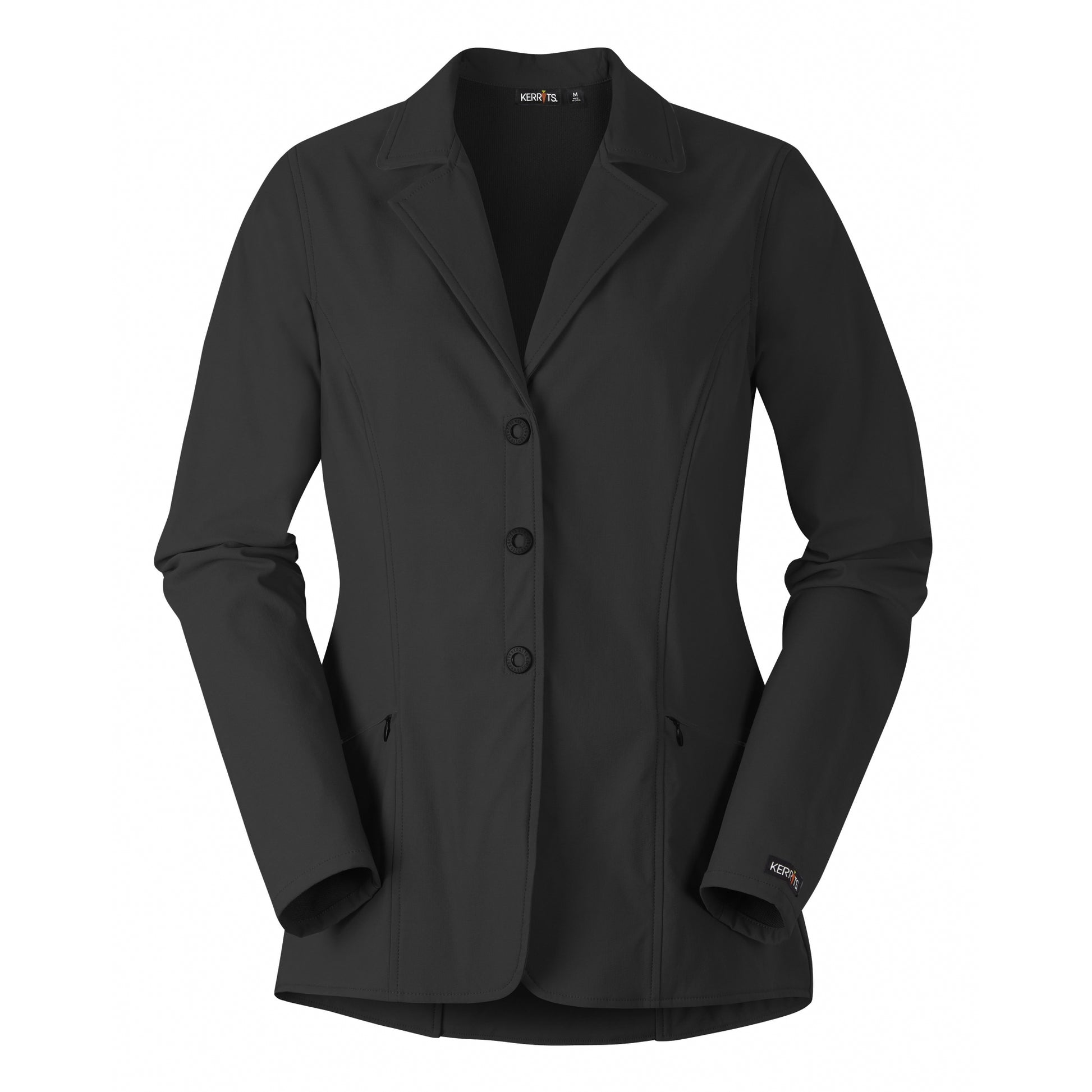 Kerrits Ladies Stretch Comp Koat 1X Black Solid