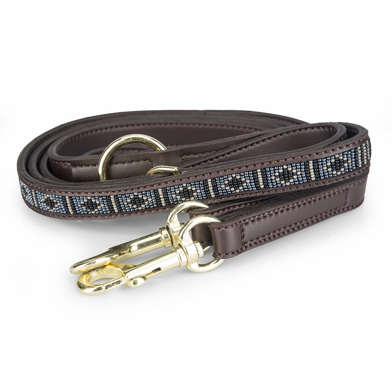 Kentucky Vogue Beaded Dog Lead