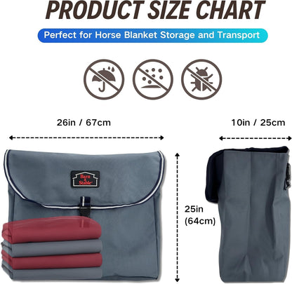 BARN & STABLE 600D Deluxe Nylon Blanket Bag