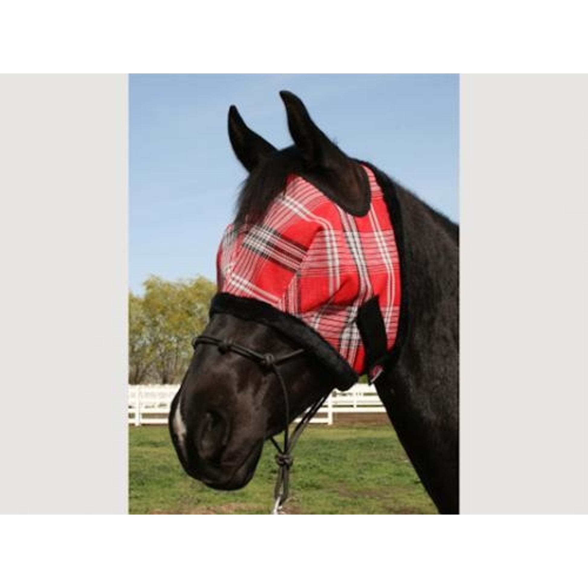 Kensington Fly Mask with Fleece Trim