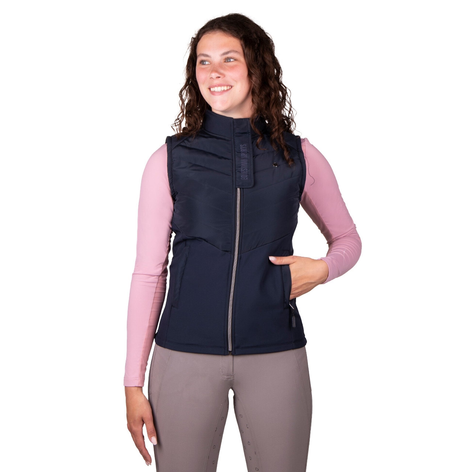 QHP Bodywarmer Fleece-Lined Vest