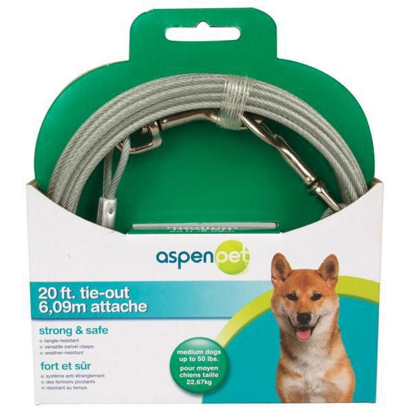 Aspen Pet Dog Tie Out Medium