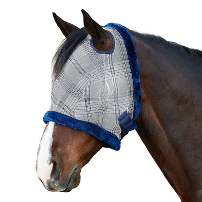 Kensington Fly Mask w.Fleece Trim Cotton Candy