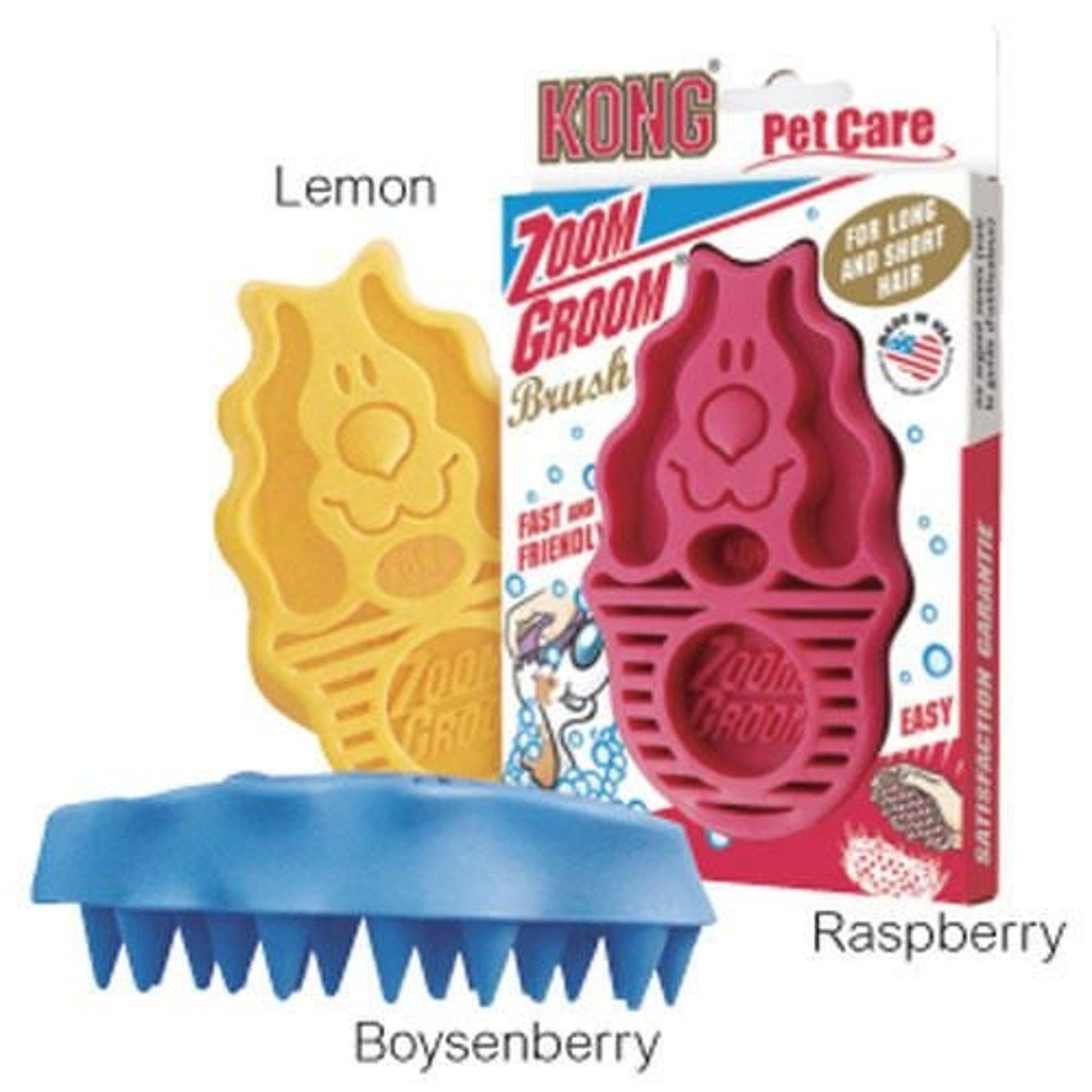 KONG Zoom Groom Pet Brush