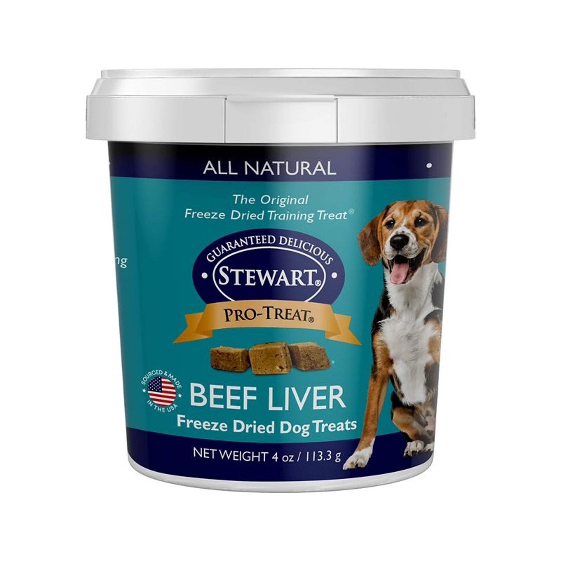 Stewart Freeze Dried Beef Liver Dog Treat
