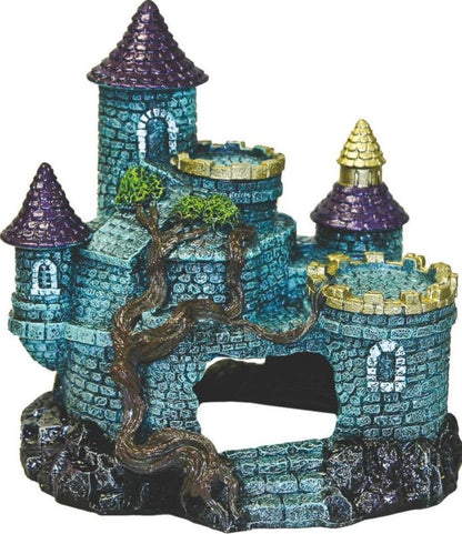 Blue Ribbon Hobbit Castle Aquatic Decoration