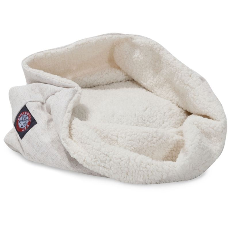 Majestic Pet 17in Magnolia Wales Burrow Pet Bed