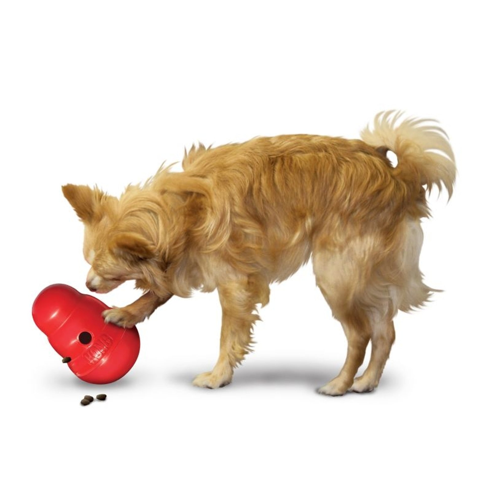 KONG Wobbler Treat Dispensing Dog Toy– Pet Supplies