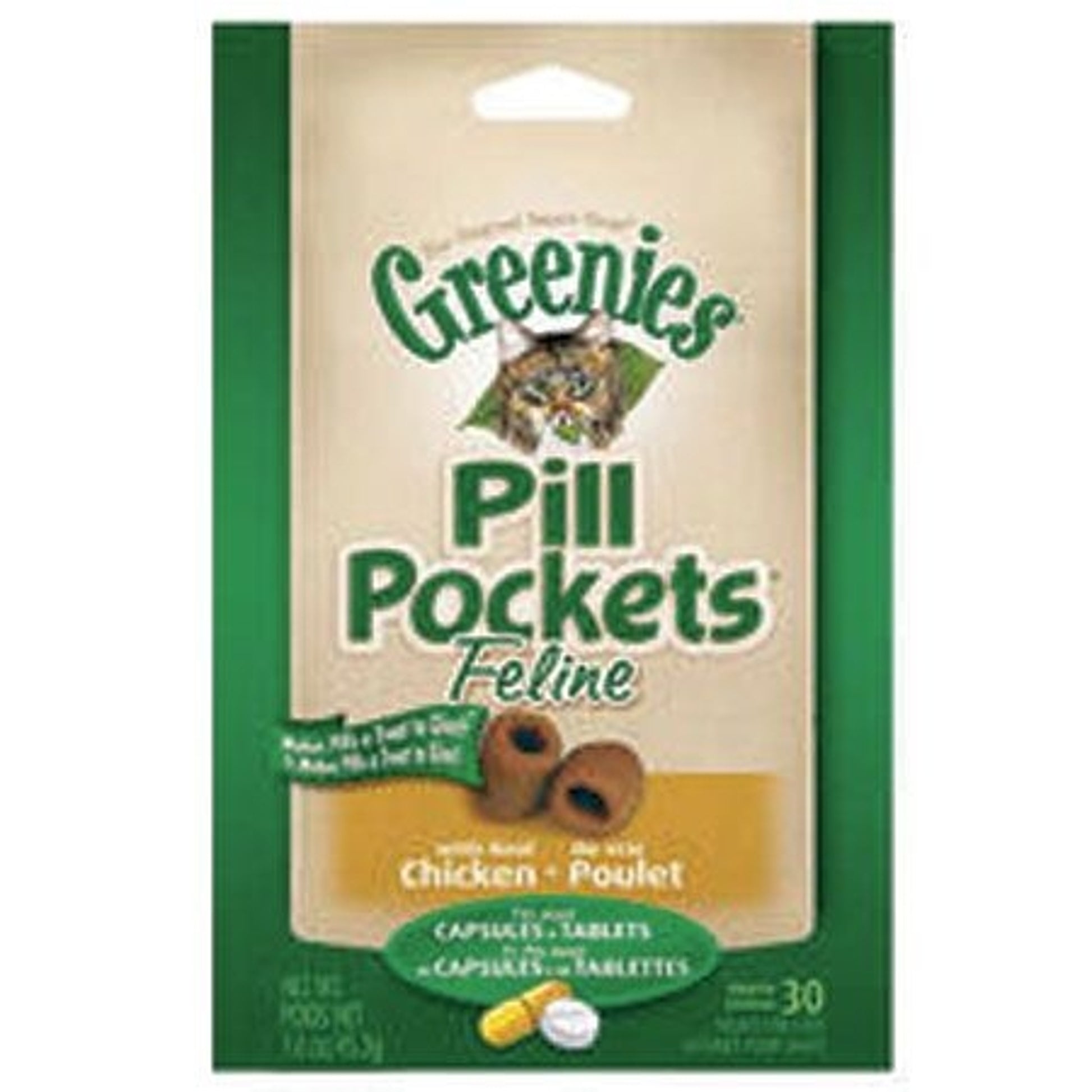 Greenies Cat Pill Pockets 1.6oz
