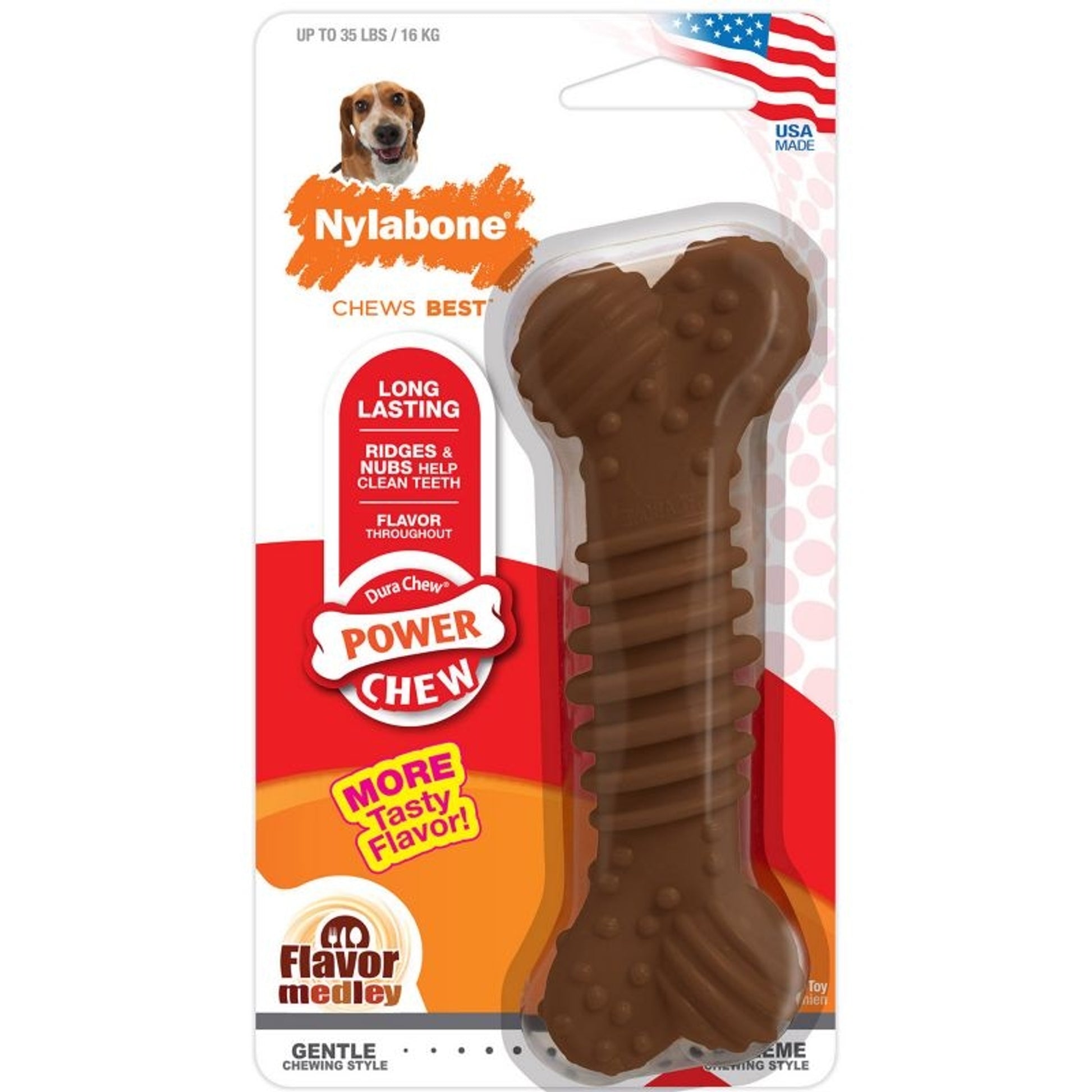 Nylabone Dura Chew Plus Bacon Dog Chew