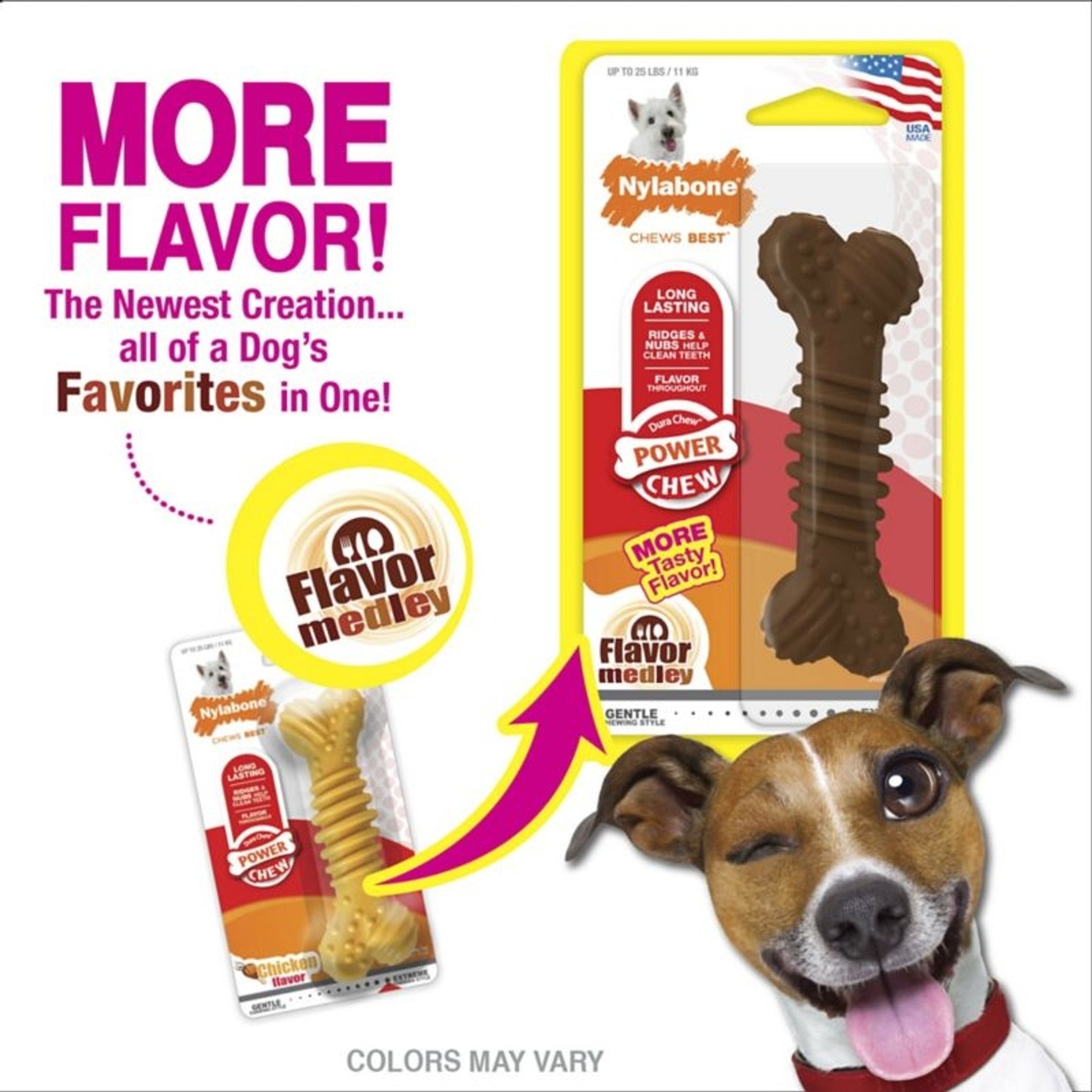 Nylabone Dura Chew Plus Bacon Dog Chew