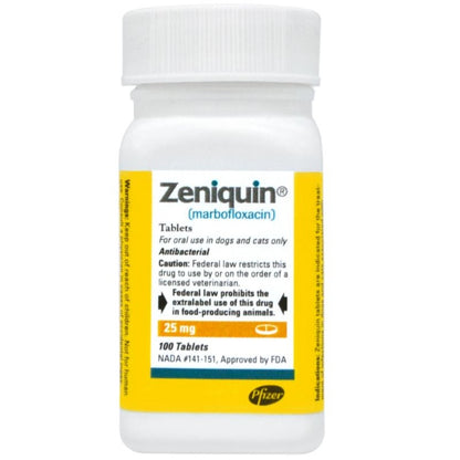 Zenequin for Dogs and Cats 25mg