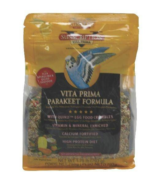 Sun Seed Vita Prima Parakeet Bird Food 1.75lb