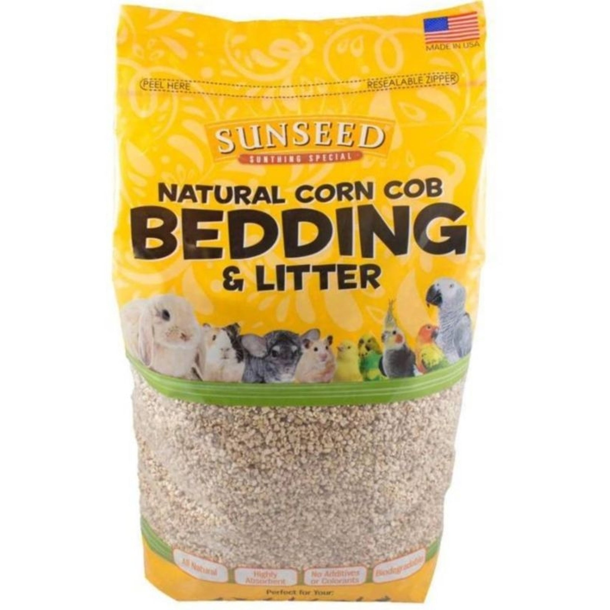 Sunseed Corn Cob Bird Litter