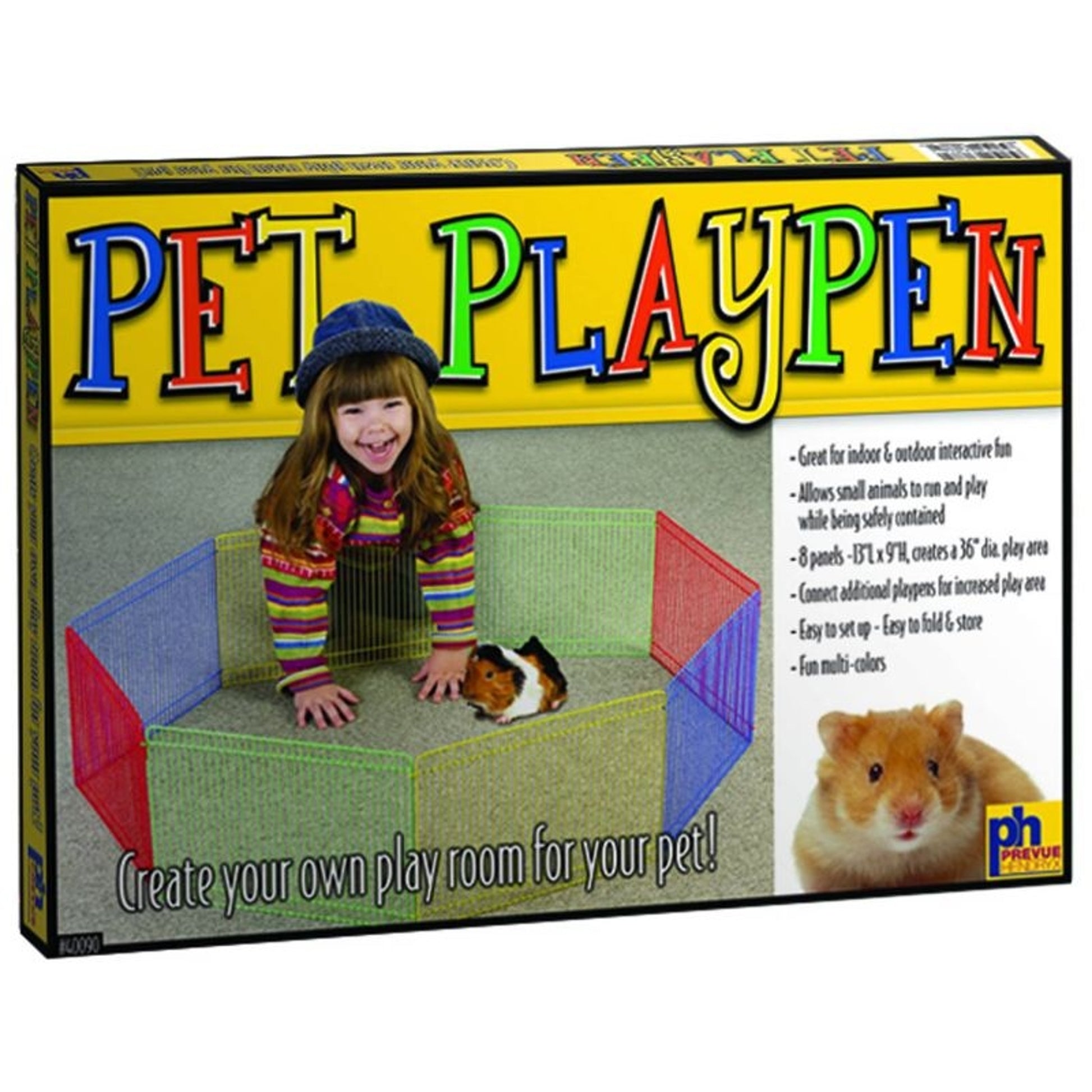 Prevue Small Animal MultiColor Playpen