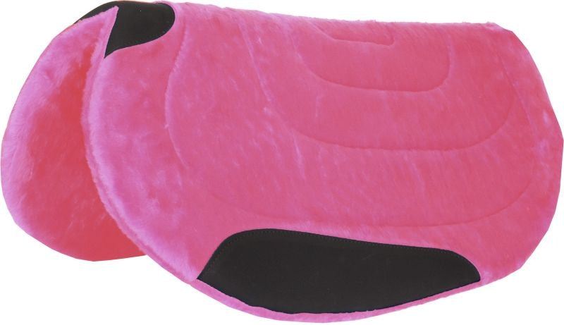 Mustang Princess Fleece Round Barrel Pad