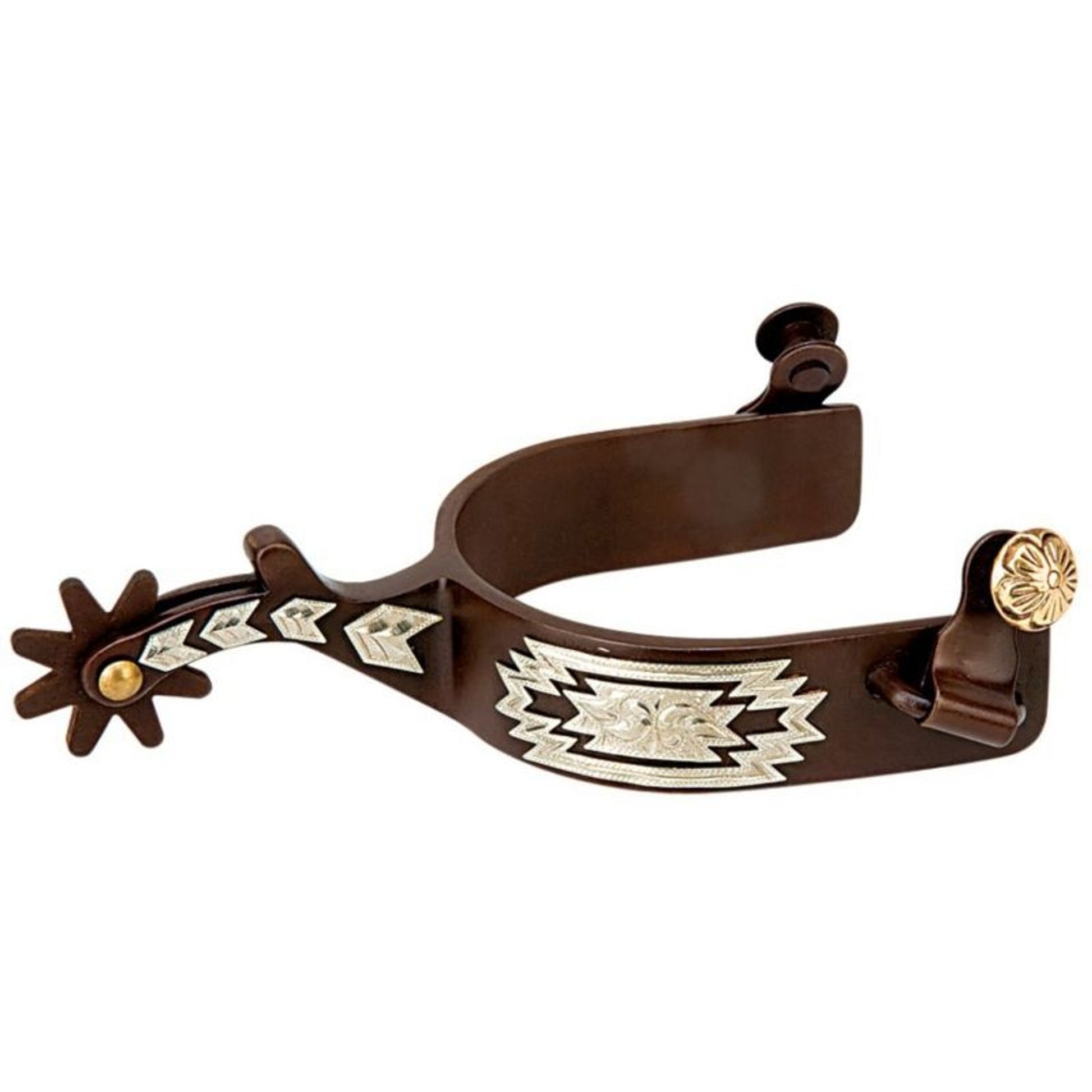 Weaver AT German Silver Mens 8pt Spurs