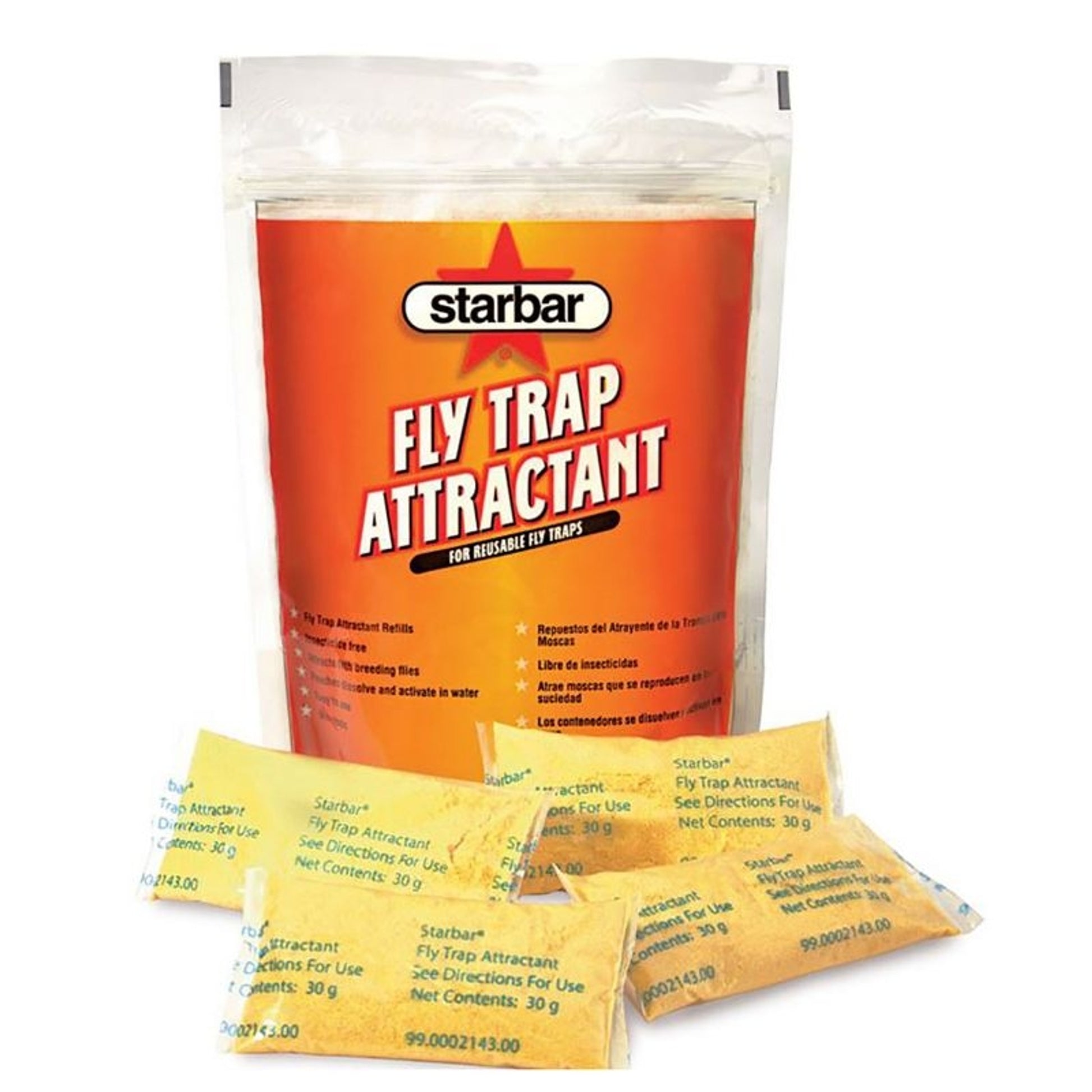Starbar Fly Trap Attractant 8 x 30 GM