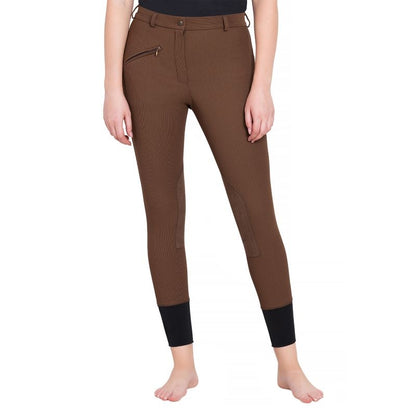 TuffRider Ladies Ribb KP Breeches 24 Gray