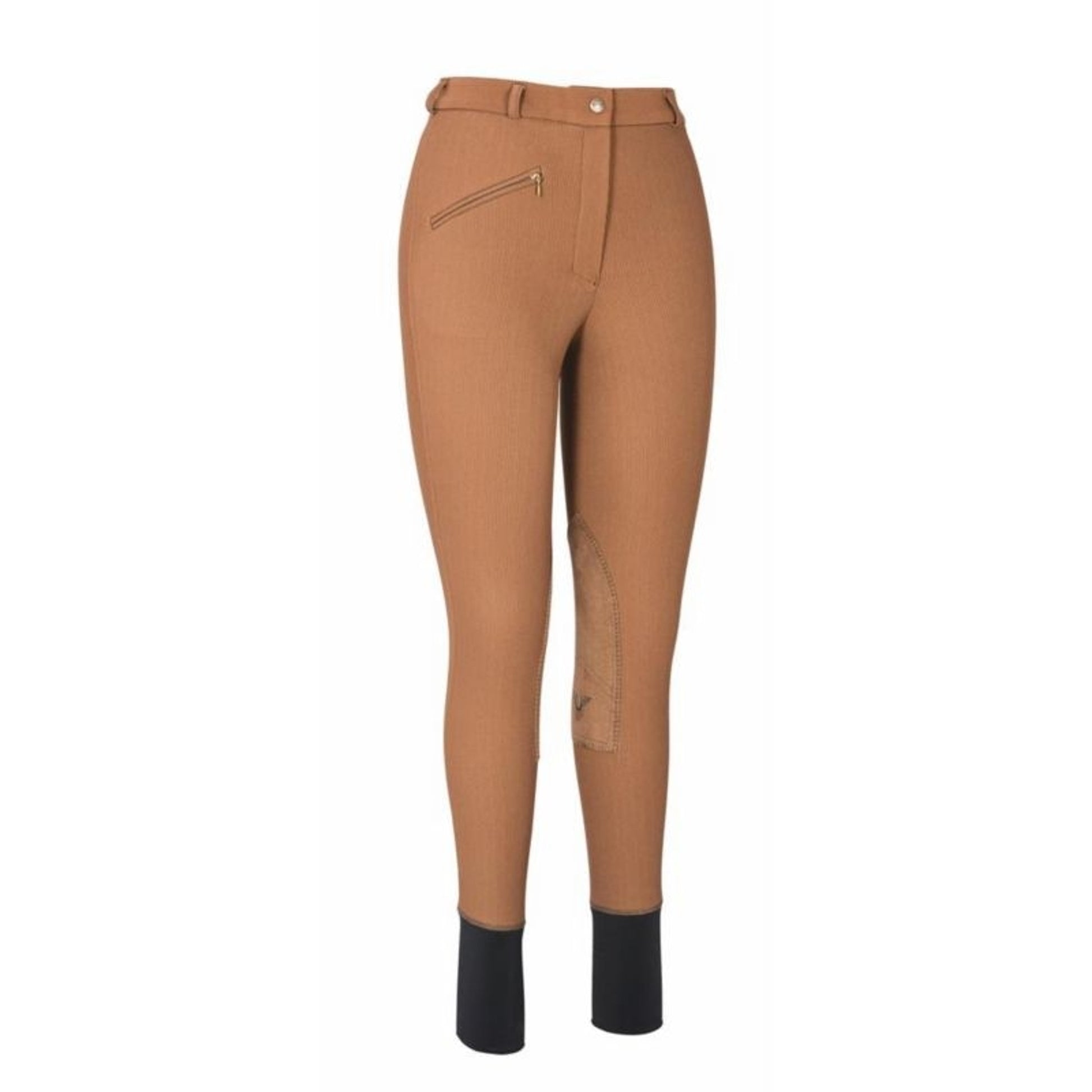 TuffRider Ladies Ribb KP Breeches 24 Gray