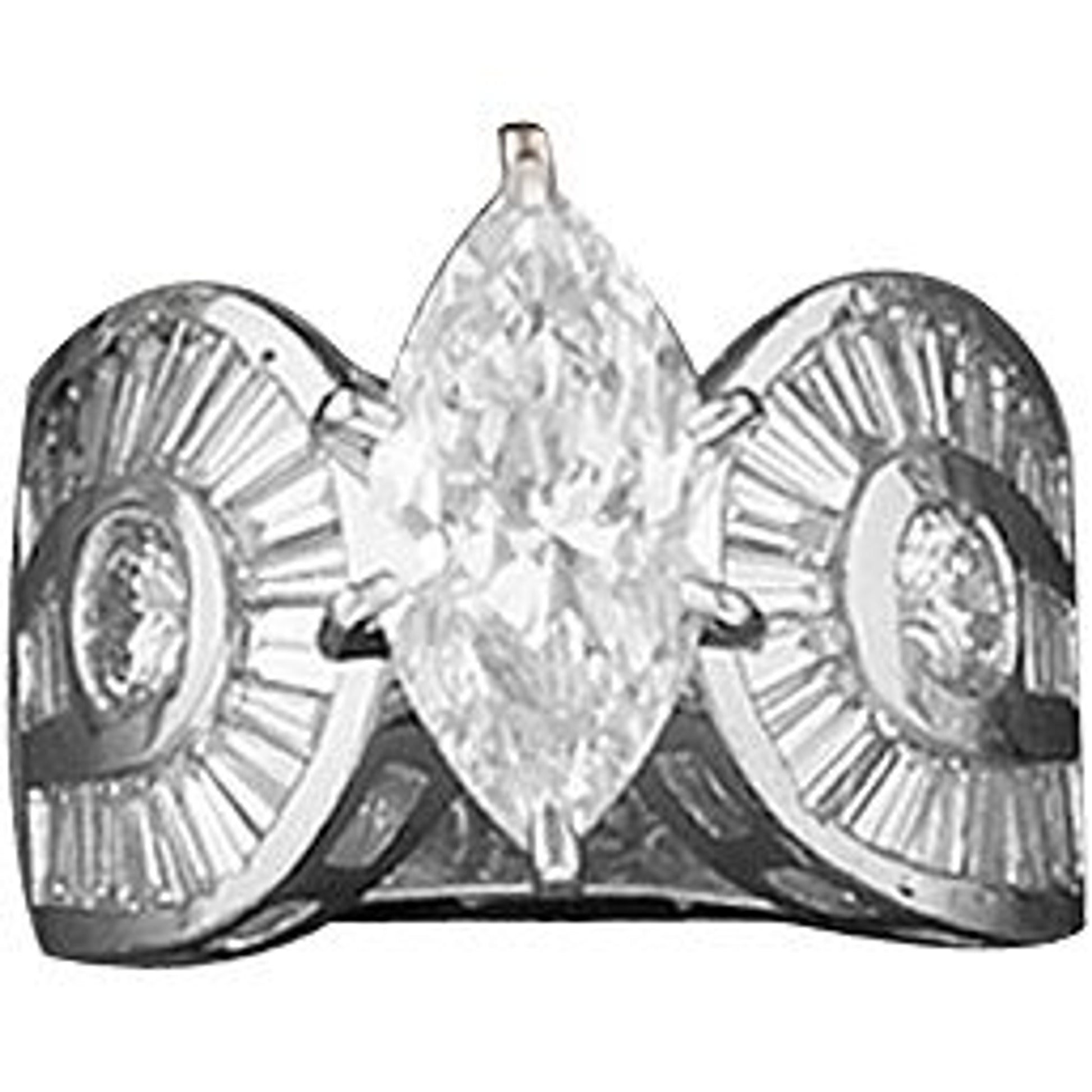 Kelly Herd Marquise Stone Horseshoe Ring
