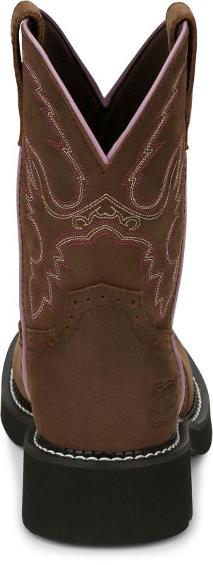Justin Ladies Gypsy Gemma 8in Round Toe Boots