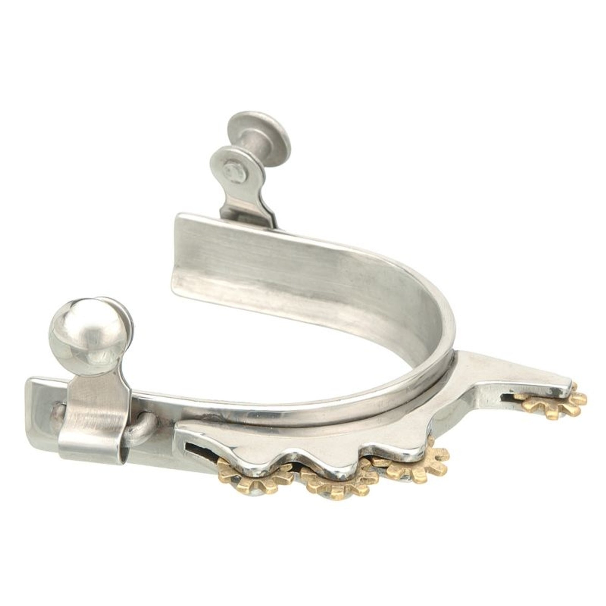Tough1 SS Humane Rowel Bumper Spurs
