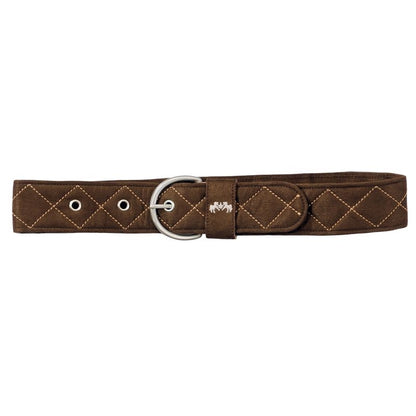 Equine Couture Quilted Suede Belt