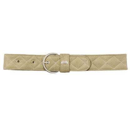 Equine Couture Quilted Suede Belt
