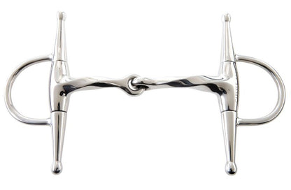 Korsteel Slow Twist Eggbutt Snaffle Bit