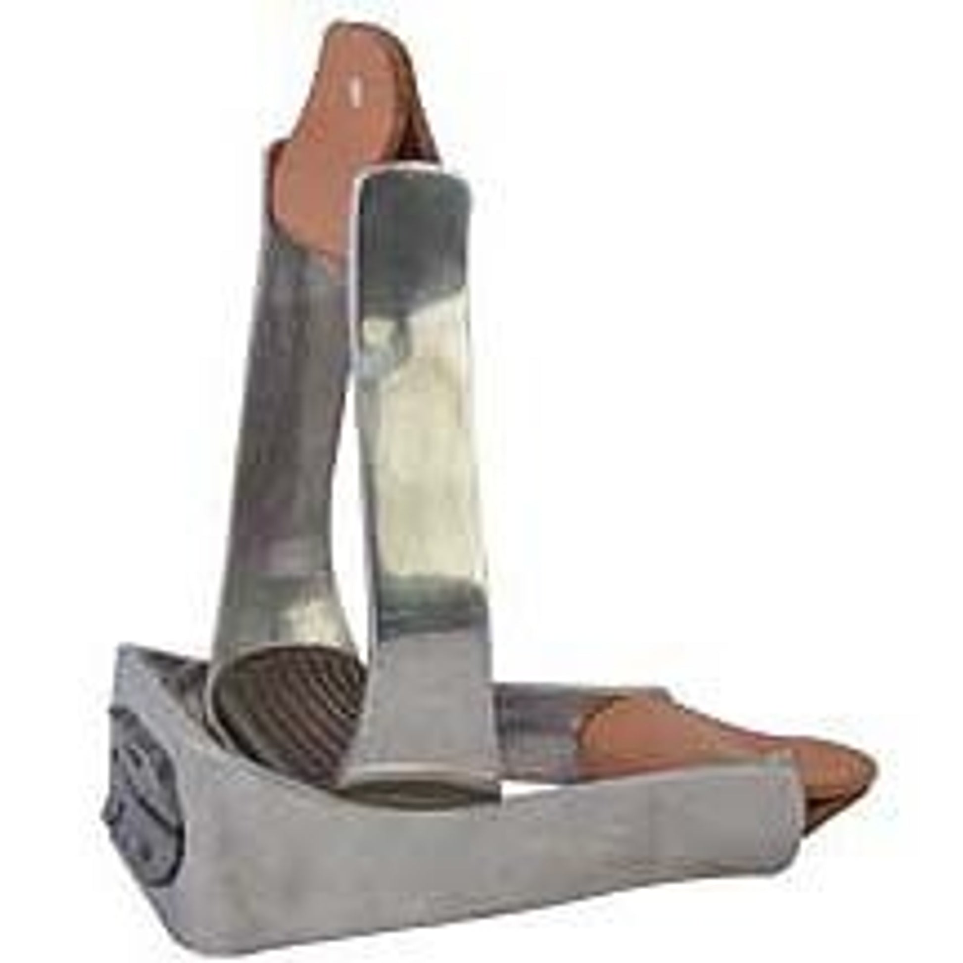 Western Aluminum Padded Bell Stirrups
