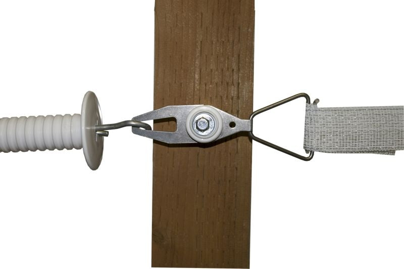 Safe Fence Wide Tape Tensioner with Gate Hook Plate
