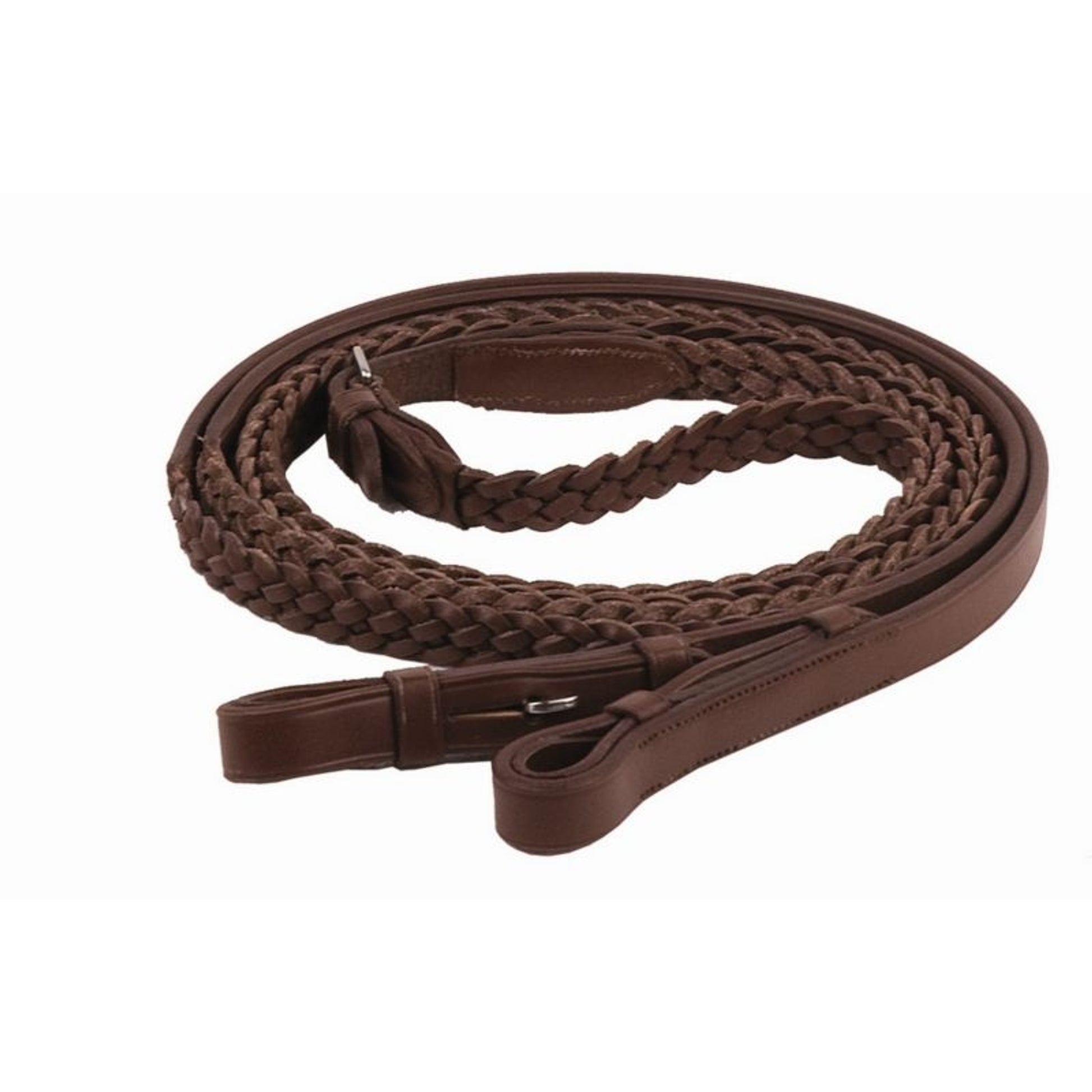 Henri de Rivel Plaited Reins 5/8 inch