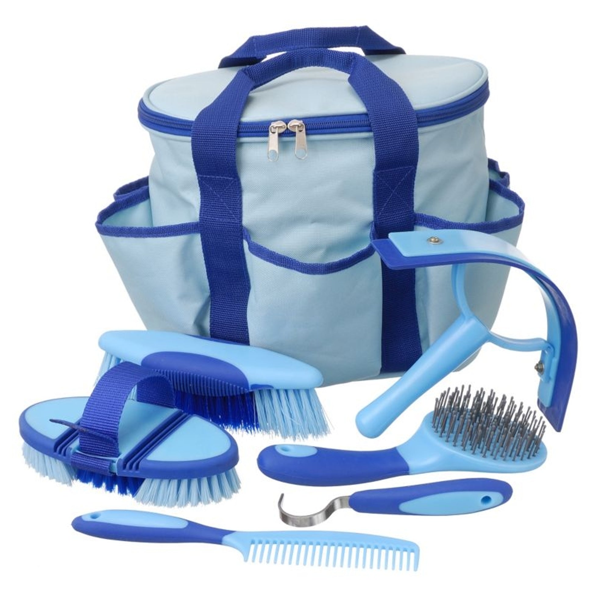 Tough1 Great Grip 6PC Brush Set With Bag