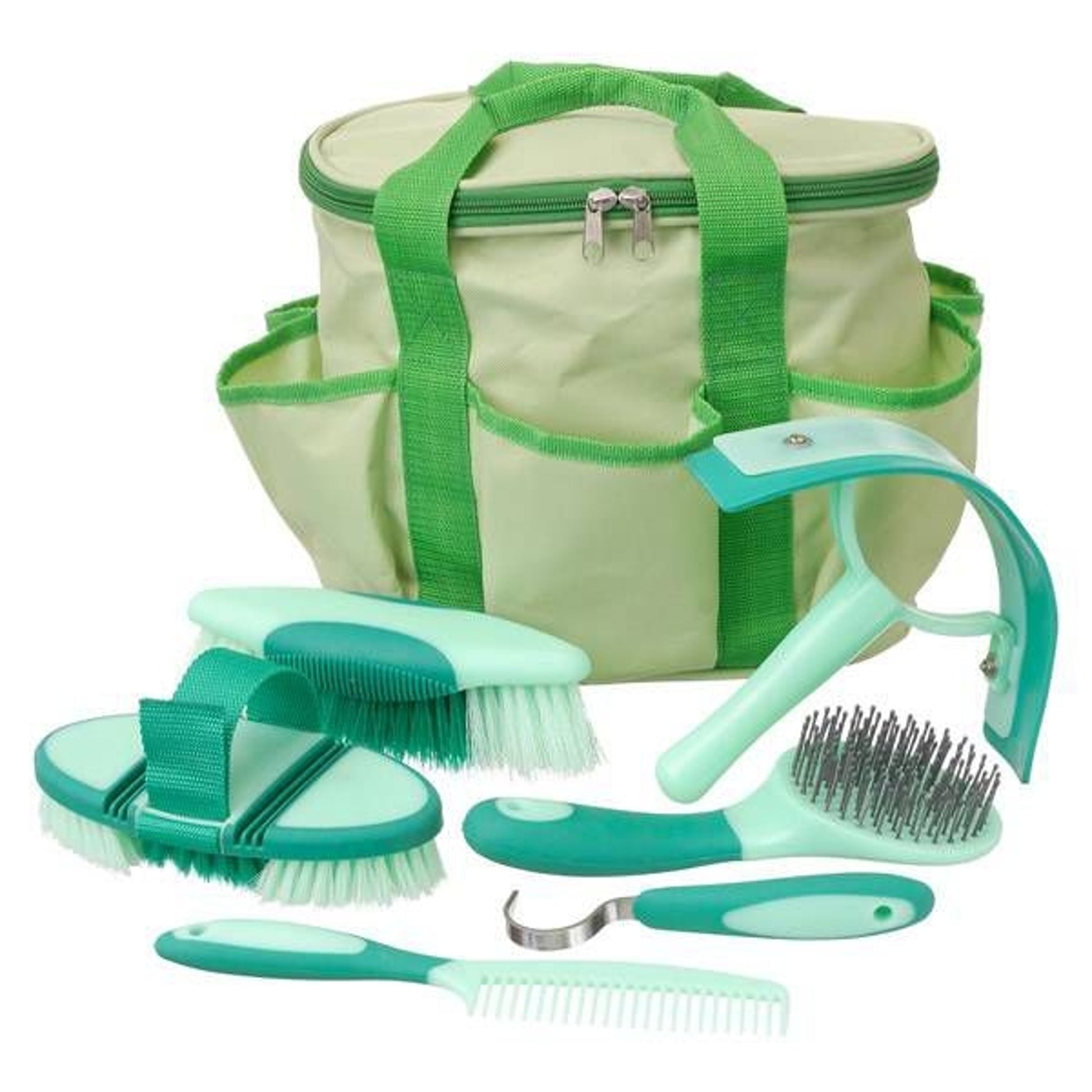 Tough1 Great Grip 6PC Brush Set With Bag