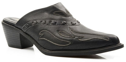 Roper Ladies Faux Leather Mule