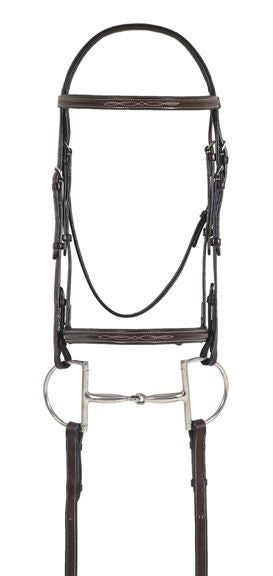 Ovation Fancy Stitch Wide Noseband Bridle