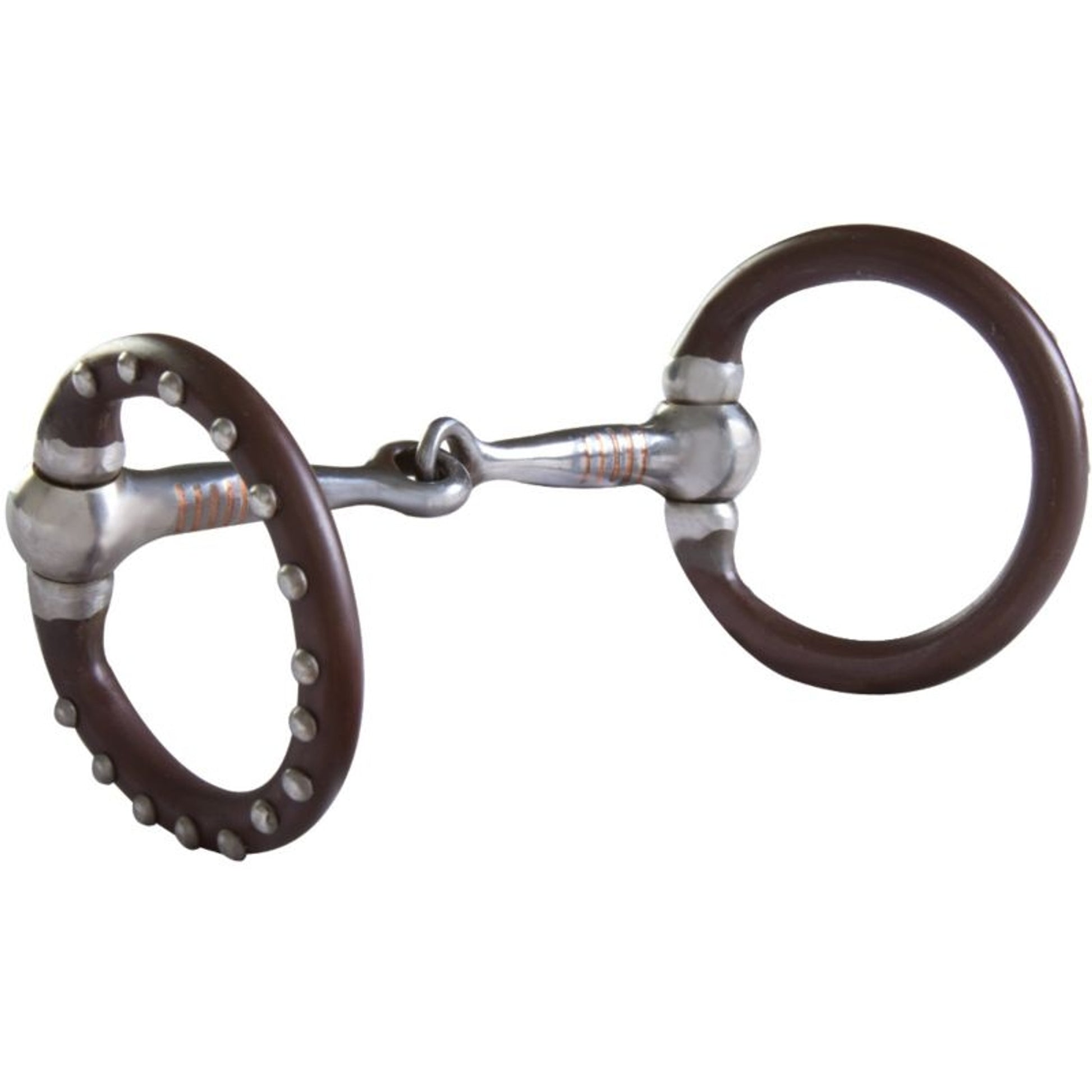 Westen AT Dot Snaffle O-Ring Bit