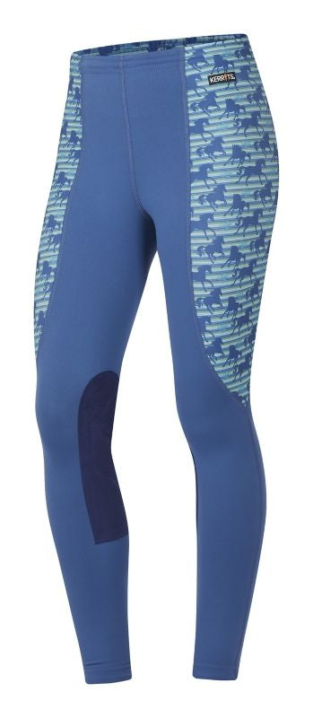 Kerrits Kids Performance Knee Patch Tights Small F