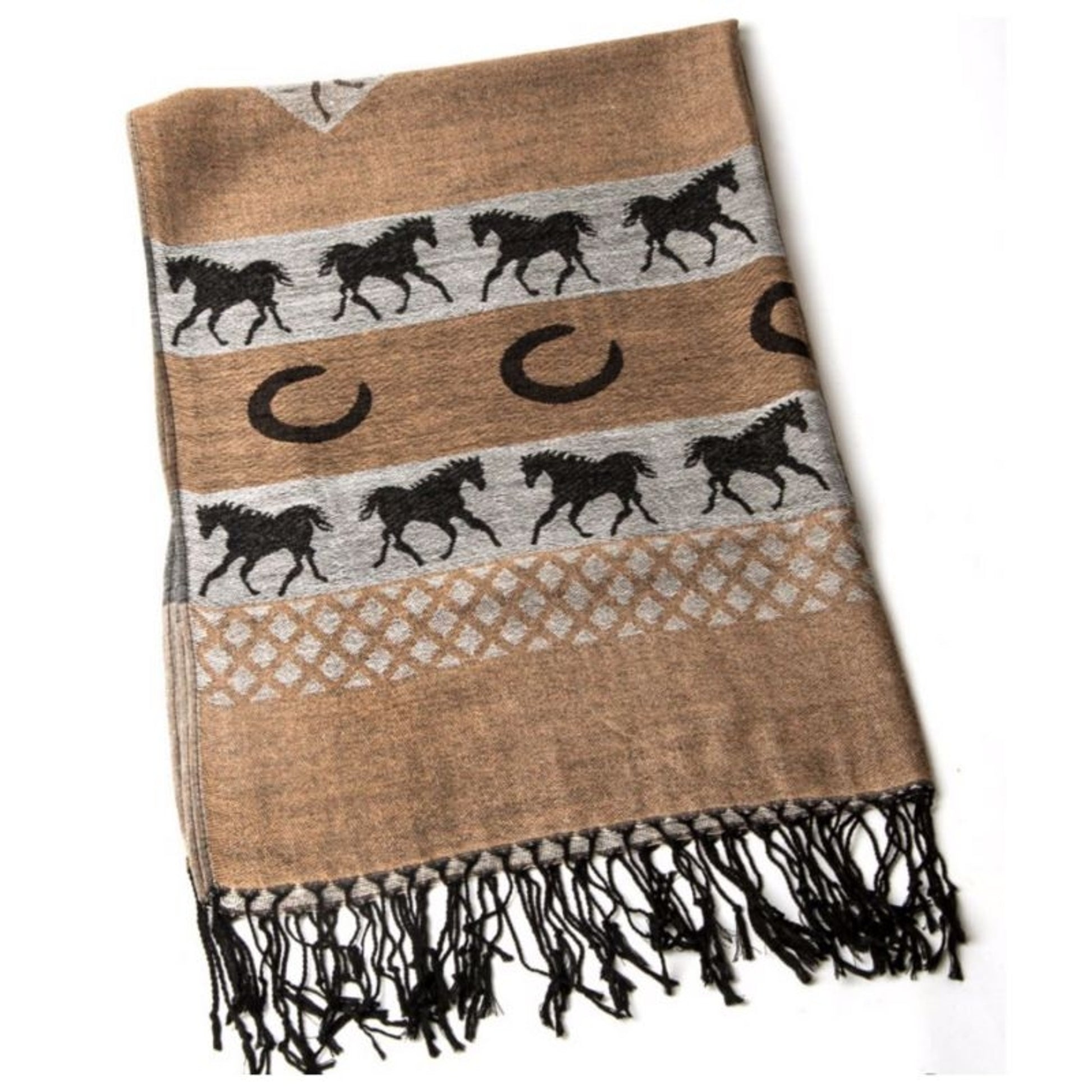 Equestrian Pashmina Scarf