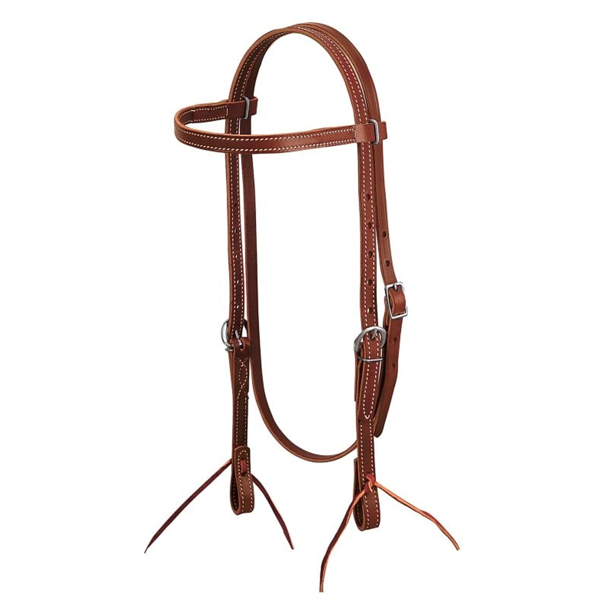 Weaver Brown Latigo Leather Browband Headstall