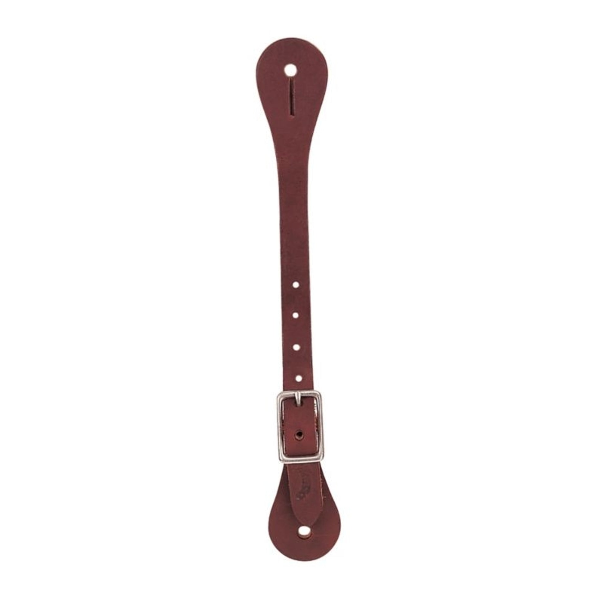 Weaver Burgundy Latigo Leather Spur Straps